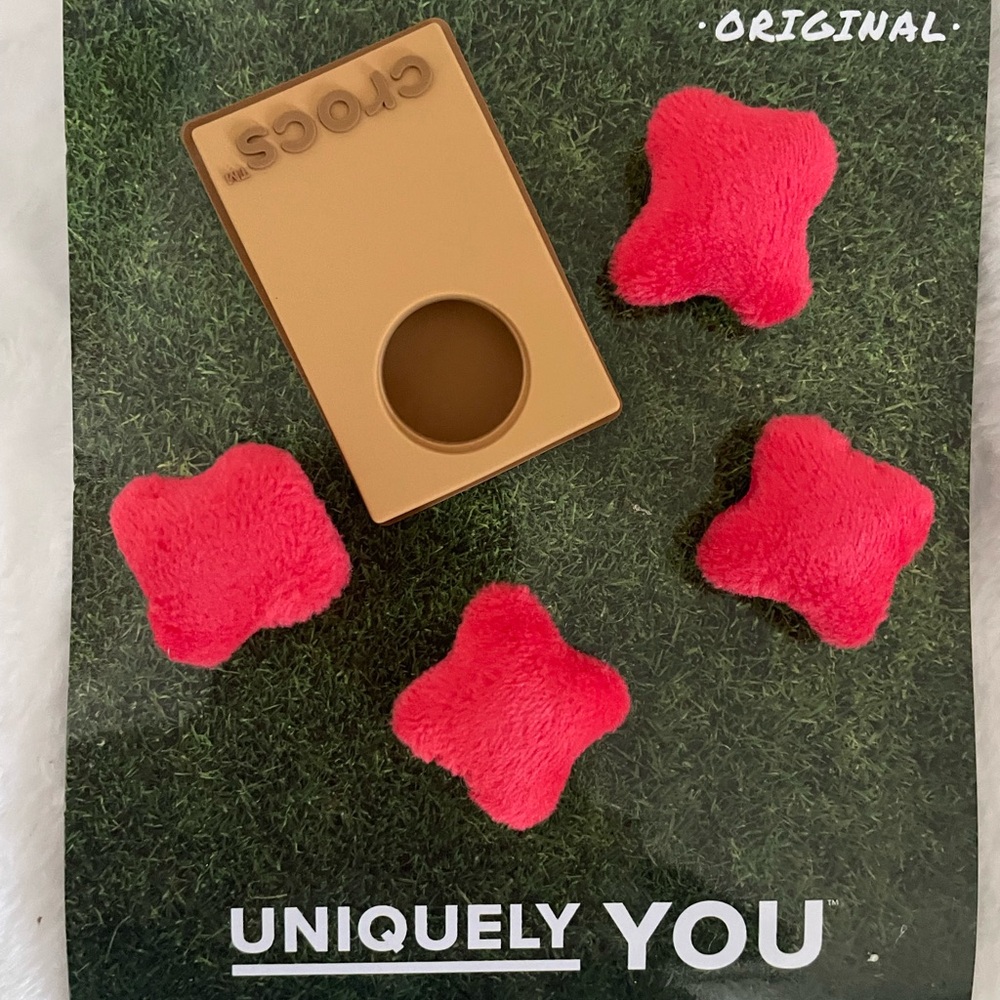 Crocs Jibbitz Charms Uniquely You   Cornhole 5 pack